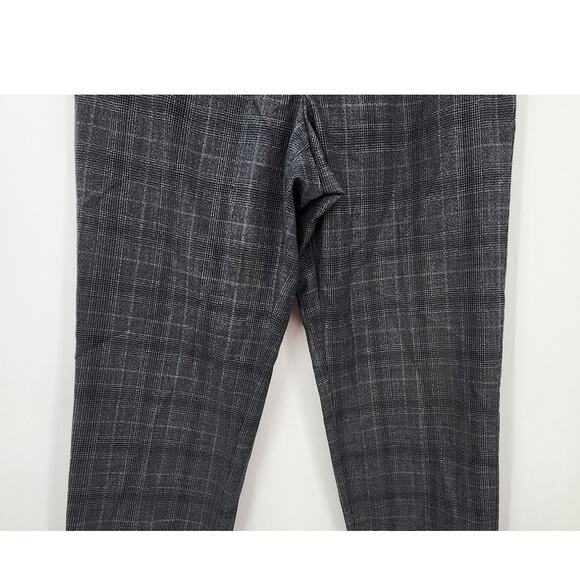 AllSaints Men's Agar Trouser Pants Size 28‎ Black Grey Wool Blend - Picture 7 of 11